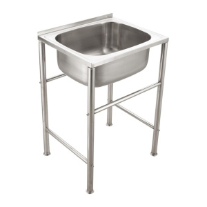 Cleaner Sink – Free standing Cleaners sink with Wall mount legs