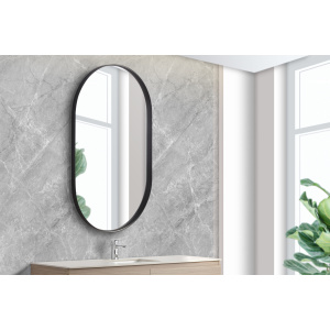 Olivia Framed Oval Mirror 450*900mm - KOV4590F-MB