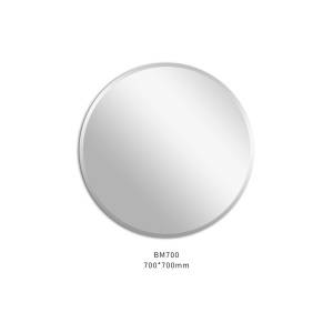 Luna Plain  Bevel Edge Round Mirror 700*700*4mm - BM700