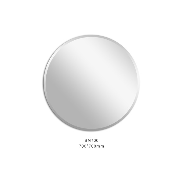Luna Plain  Bevel Edge Round Mirror 700*700*4mm - BM700