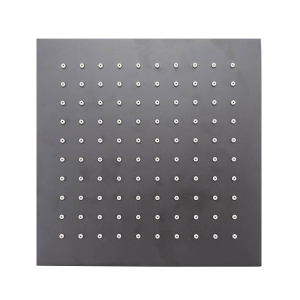 Shower Head Super-slim Rainfall Shower Head  250mm Gun Metal  - GM0135.SH