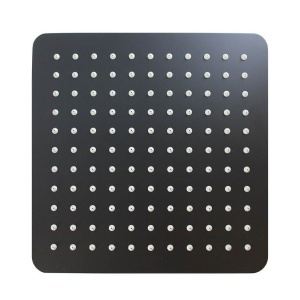 Shower Head Super-slim Rainfall Shower Head  300mm Matte Black  - OX0003.SH