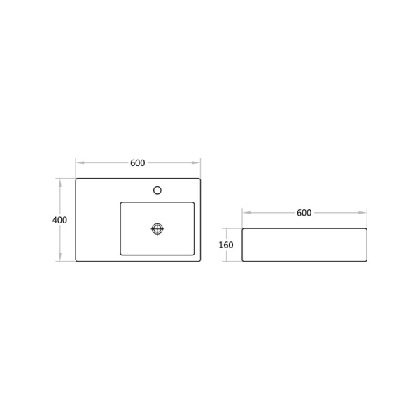 Gloss White – Wall Hung - B35R - Image 3
