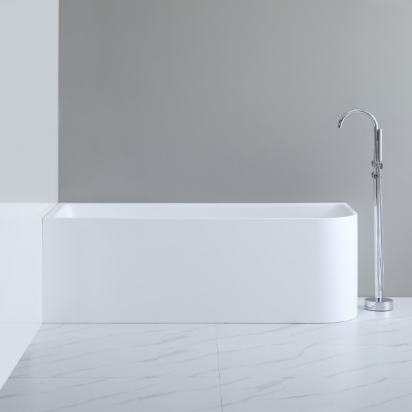 Casey Back to Wall Bathtub 1690*730*580mm - CBT1700LMW-580