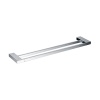 Celia SquareDoubleTowl Rail 700mm - CDTB700