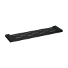 Celia Square Metal Shelf Matt Black - CMS-B