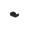Celia Square Robe Hook Matt Black - CRH-B