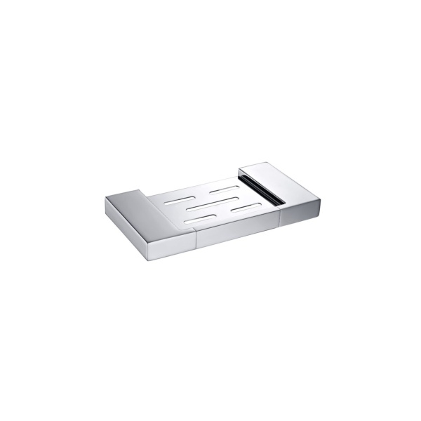 Celia Series - Celia Square Soap Holder Chrome - CSH - BK610