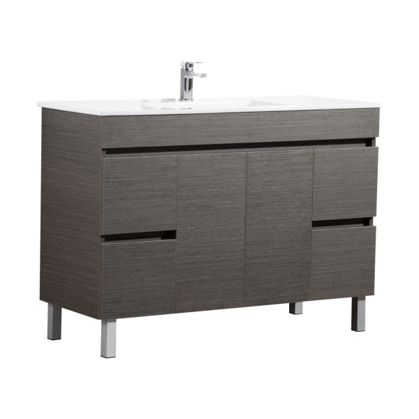 Evie Dark Brown   PVC Color Vanity 1200*460*860mm - EV124L-DB