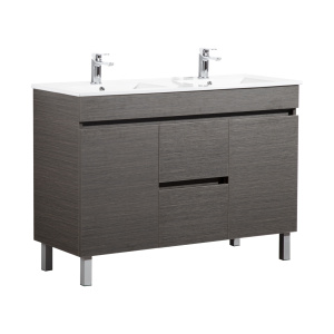 Evie Dark Brown   PVC Color Vanity 1200*460*860mm - EV124DL-DB