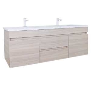 Evie Oak   PVC Color Vanity 1200*460*525mm - EV124DWH-OAK