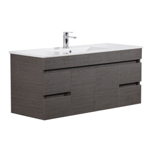 Evie Dark Brown   PVC Color Vanity 1500*460*525mm - EV154WH-DB