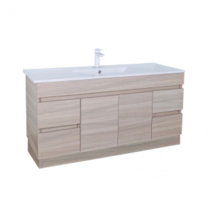 Evie Oak   PVC Color Vanity 1500*460*525mm - EV154WH-OAK
