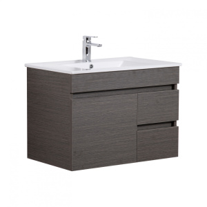Evie Dark Brown   PVC Color Vanity 750*460*525mm - EV74RWH-DB