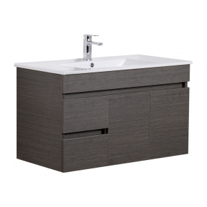 Evie Dark Brown   PVC Color Vanity 900*460*525mm - EV94LWH-DB