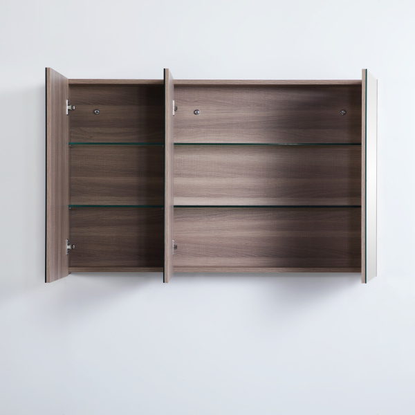 Evie Oak Shaving Cabinet 1200*750*155mm - EVSC120-OAK - Image 2