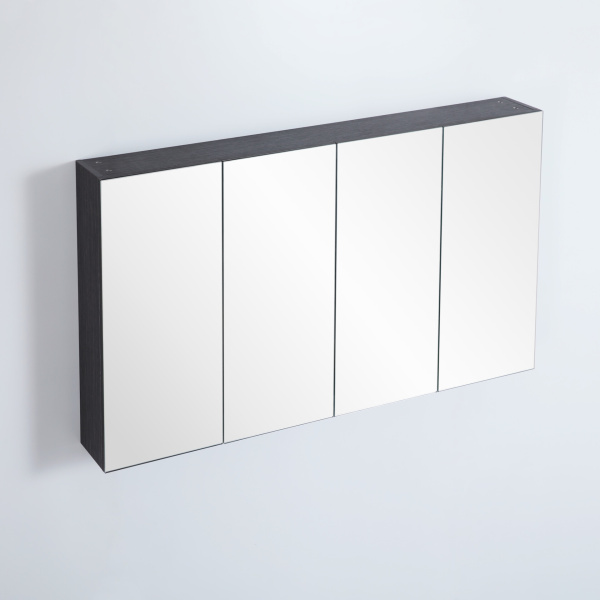 Evie Dark Bown Shaving Cabinet 1480*750*155mm - EVSC150-DB