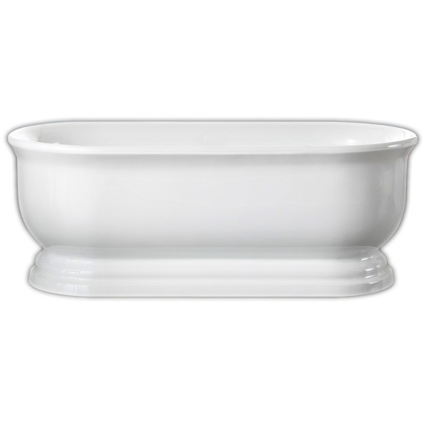 Gloss White Freestanding Bath - FBT1700-NF - Image 2