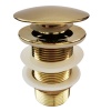 Basin Waste Yellow gold pop up waste  - PA32NFYG