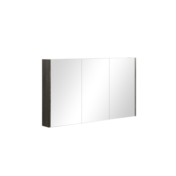 Qubist Shaving Cabinets - Wood Grain - DarkGrey-QSV1500DG