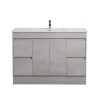 Built-in Kickboard Freestanding Vanity with Built-In Kickboard Concrete Grey 1190*455*860mm - NC124KB