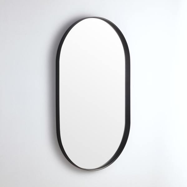 Olivia Framed Oval Mirror 450*900mm - KOV4590F-MB - Image 3