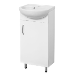 Mini Vanity with Top MDF Right/Left hand Hinge 450*360*870mm - KP450LLG-CT