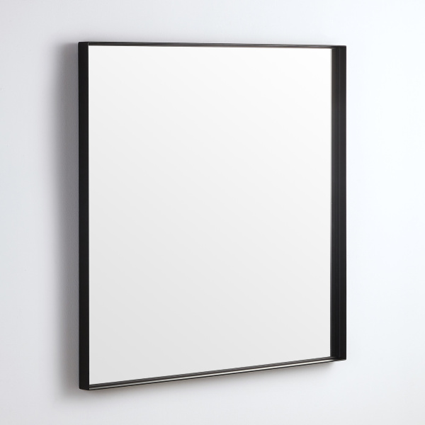 Fremantle Shaving Cabinet, Two Doors, 600*750*150mm, Matte Black - FMBSV600 - Image 3