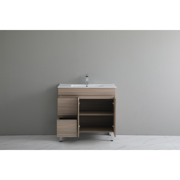 Stella Oak   PVC Color Vanity 900L*460D*860H (mm) - OAK900LLG-CT - Image 3