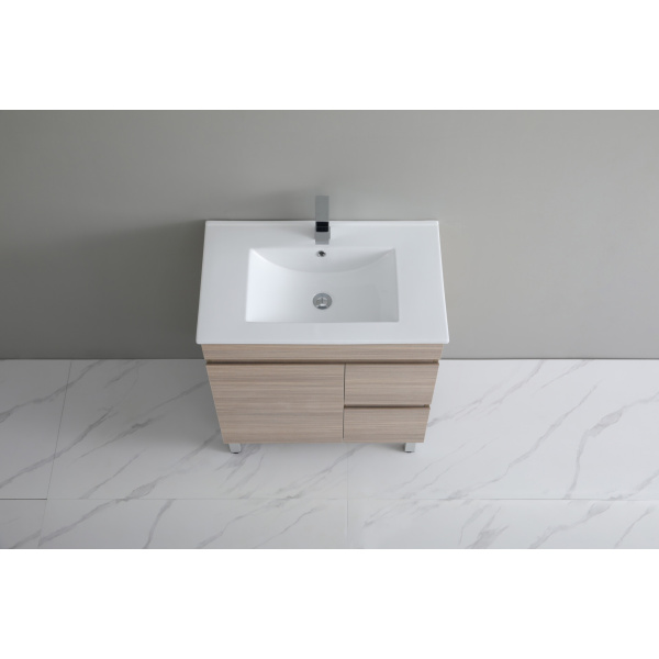 Stella Oak   PVC Color Vanity 750L*460D*860H (mm) - OAK750RLG-CT - Image 2