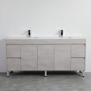 Freestanding Cabinet Concrete Grey 1790*455*860mm - NC184LG