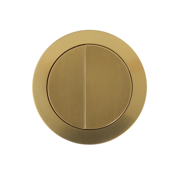 Round Press Button Brush Yellow Gold - PB-RBG - Image 3