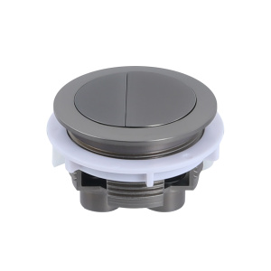 Round Press Button Gum Metal - PB-RGM