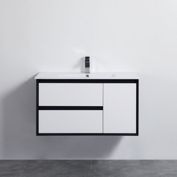 Petra PE Wall Hung with Ceramic Top (PC9046) 900*460*520mm - PE900LWH-CT