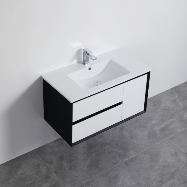 Petra PE Wall Hung with Ceramic Top (PC9046) 900*460*520mm - PE900LWH-CT - Image 3