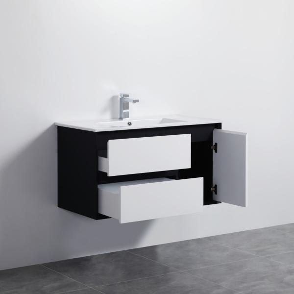 Petra PE Wall Hung with Ceramic Top (PC9046) 900*460*520mm - PE900LWH-CT - Image 4