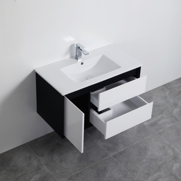 Petra PE Wall Hung Cabinet with Ceramic Top (PC9046) 900*460*520mm - PE900RWH-CT - Image 2