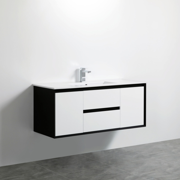 PE Wall Hung Cabinet with Ceramic Top - PE1200WH-CT - Image 2