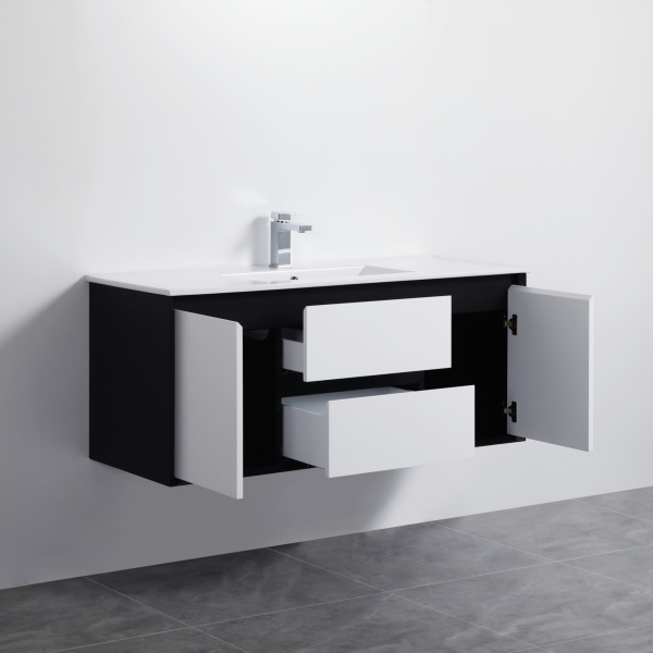 PE Wall Hung Cabinet with Ceramic Top - PE1200WH-CT - Image 3