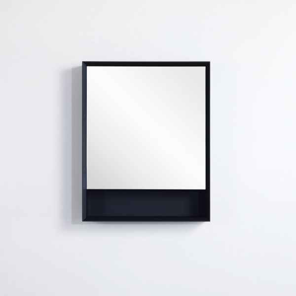 Petra Shaving Cabinets PE Shaving Cabinet Matte Black 600*750*160mm - PESV600