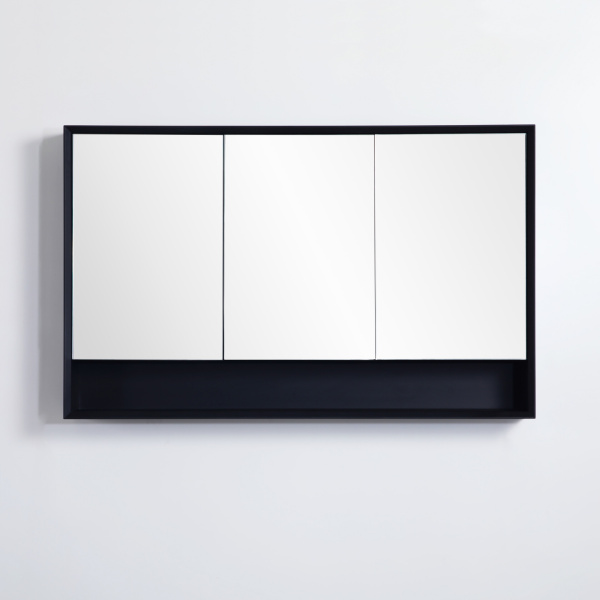 Petra Shaving Cabinets PE Shaving Cabinet Matte Black 1200*750*160mm - PESV1200