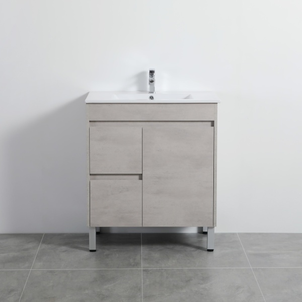 Freestanding Cabinet Concrete Grey 740*455*860mm - NC74LLG