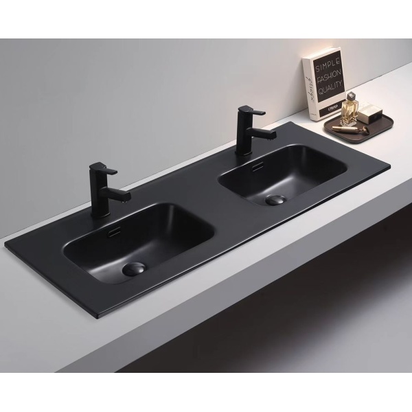 Olivia Matte Black Ceramic Top 1210*465*170mm - OMB1220