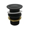 Basin Waste Pop Up 32mm no overflow Matte Black - PA32NF-B