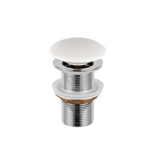 Basin Waste Matte white ceramic pop up - PA32NFMW