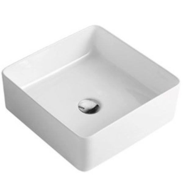 Jasper - Matte Black Fine Ceramic Basin - PA3636MB - Image 2