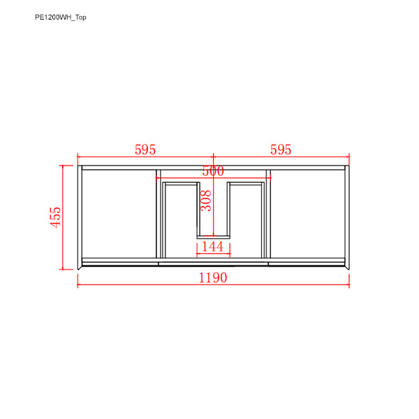 Free Standing Bathtub - PE1200WH - Image 6