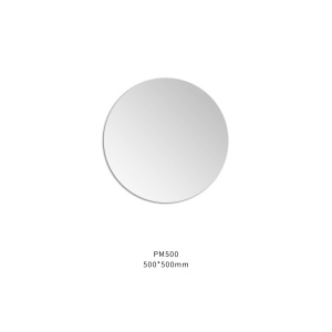 Luna Plain  Pencil Edge Round Mirror 500*500mm - PM500