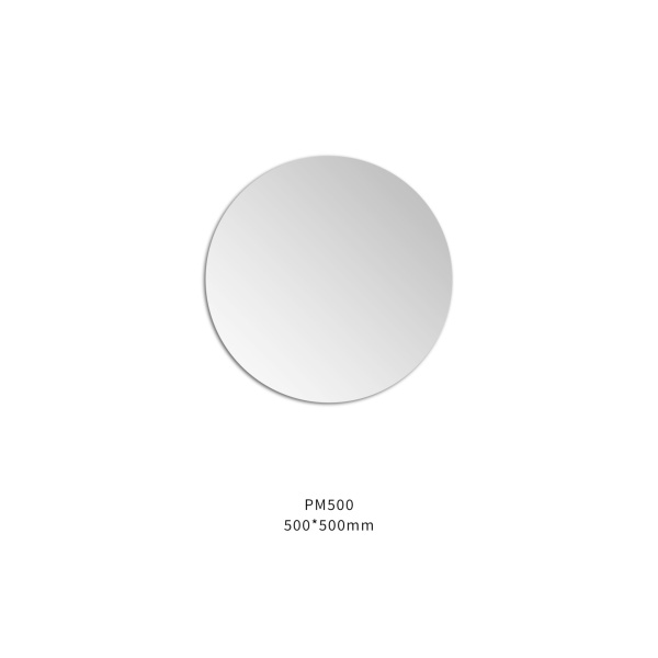 Luna Plain  Pencil Edge Round Mirror 500*500mm - PM500