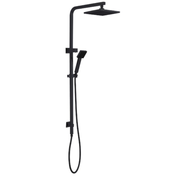 Shower Station Bath Station Matte Black  - Bshower-303